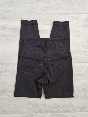 Lululemon Wunder Train Leggings Black 25" Size 4 EUC